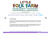 Tablet Screenshot of littlefolkfarm.com